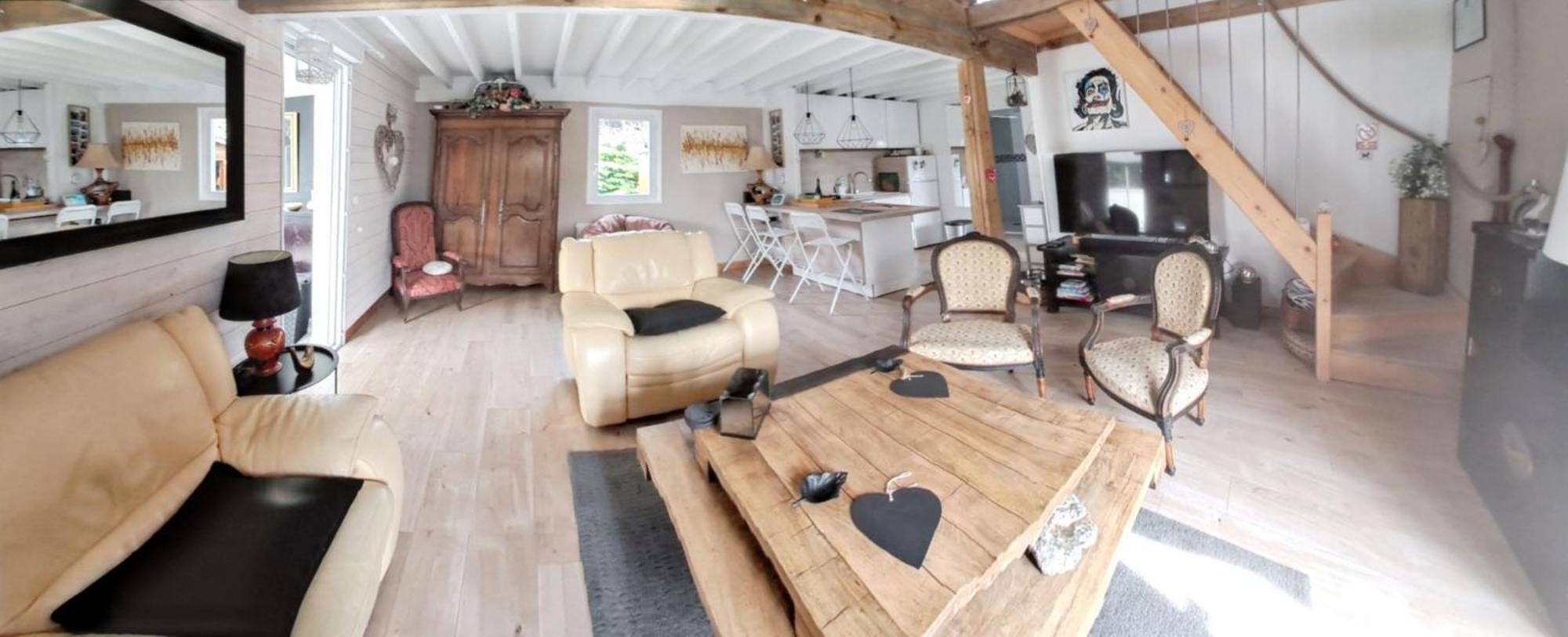 Maison Charmante A Colleville-Montgomery Avec Jardin Clos エクステリア 写真