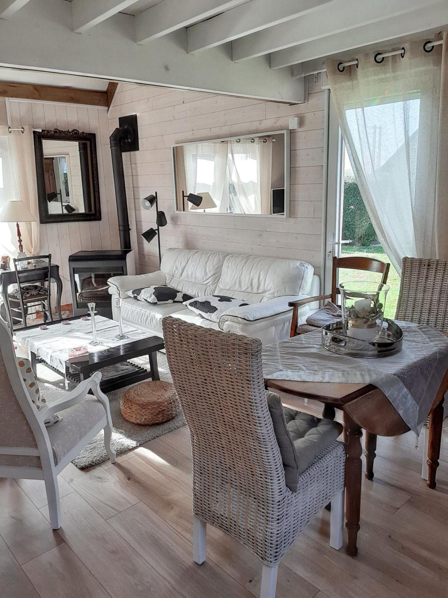 Maison Charmante A Colleville-Montgomery Avec Jardin Clos エクステリア 写真